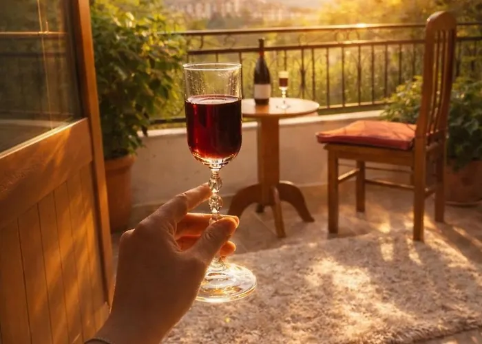 2 Cozy Mountain View With Balcony Breakfast Included * Berat